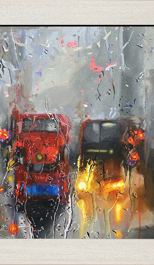 London Rain by Helen Sinfield