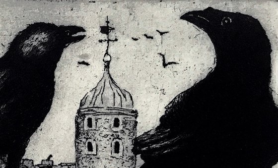 Ravens at the Tower