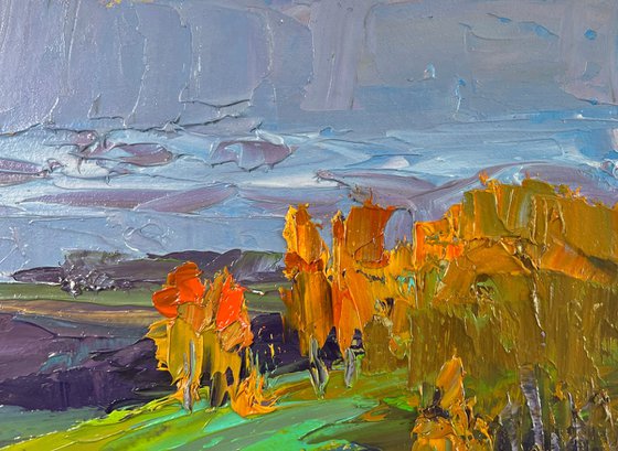 When the Evening Sun Gilded the Silence