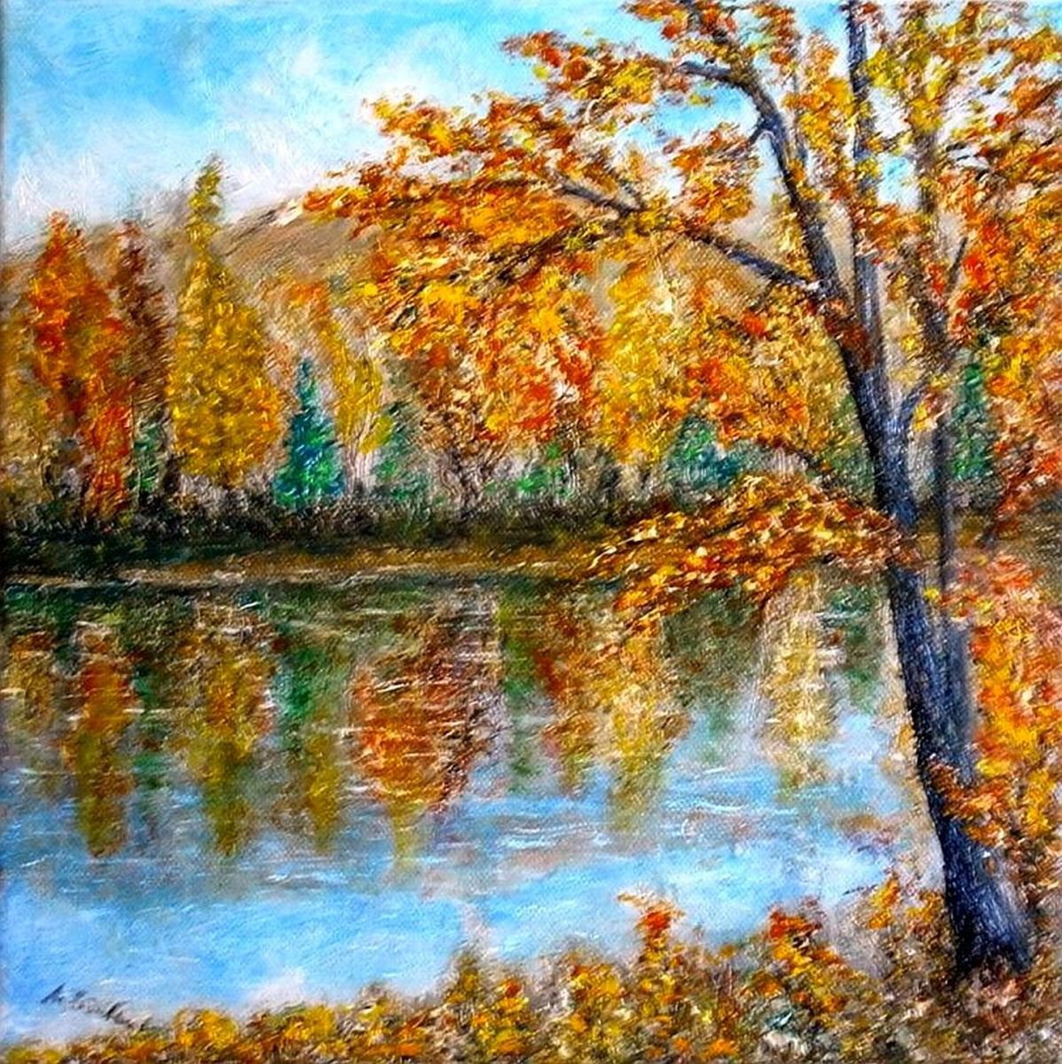 When the autumn colors 2.. by Emilia Urbanikova