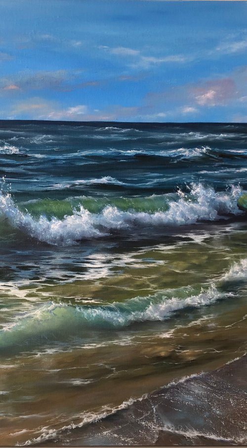 Afternoon Tide by Alesia Yeremeyeva