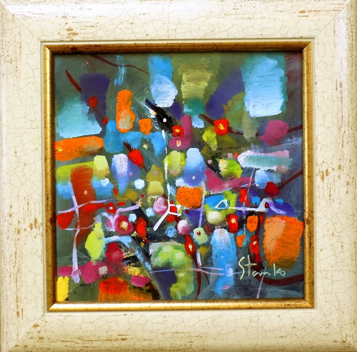  Jazzy Mood-Xxiv By Stanislav Bojankov, 12 X 12, Artwork For Sale On Artfinder