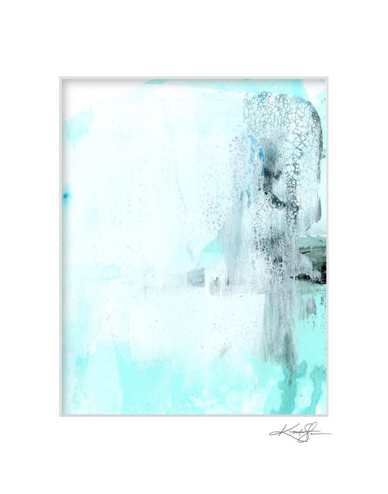 Calm Travels 5 - Abstract Painting by Kathy Morton Stanion