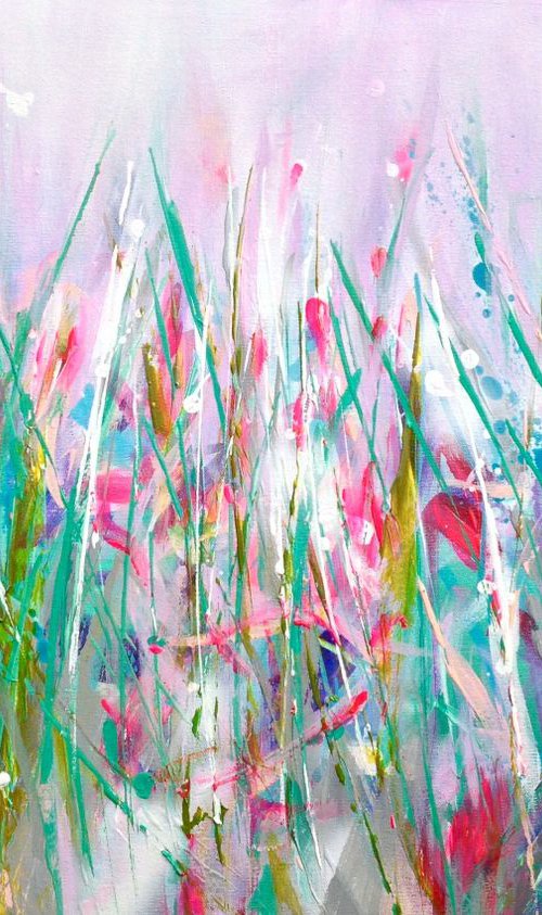 Wild Clover Meadow by Michelle Carolan