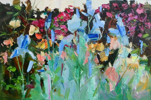 "Ukrainian irises " by Yehor Dulin