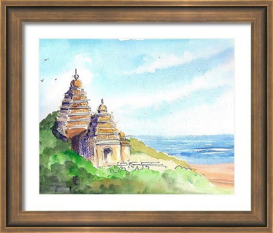 Seascape, Shore Temple of India 2