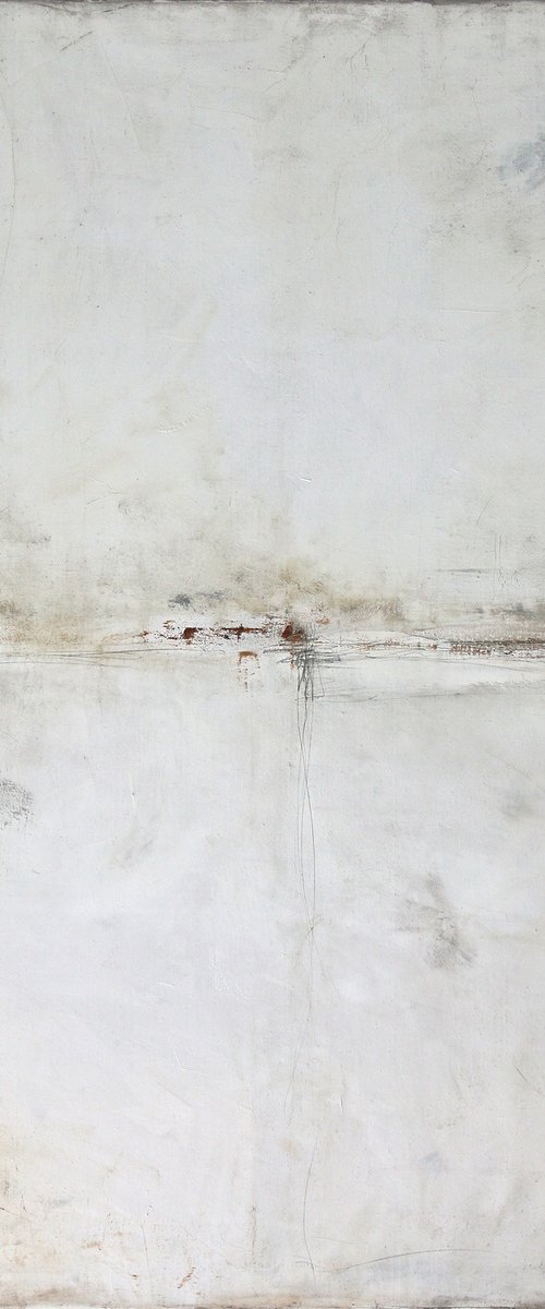 White and beige II by Maja Gajewska