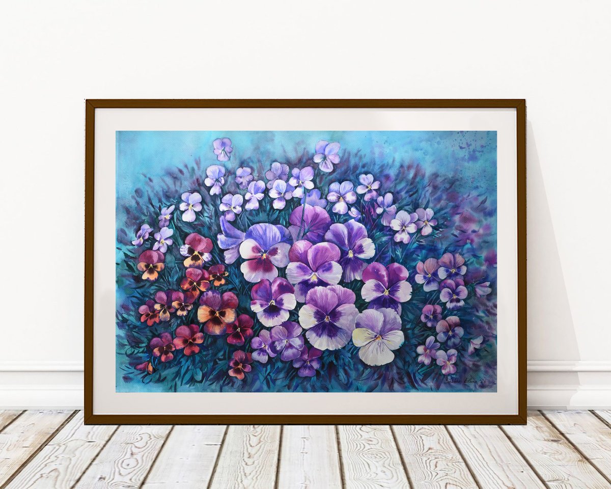 Blue Fantasie by Elena Shichko