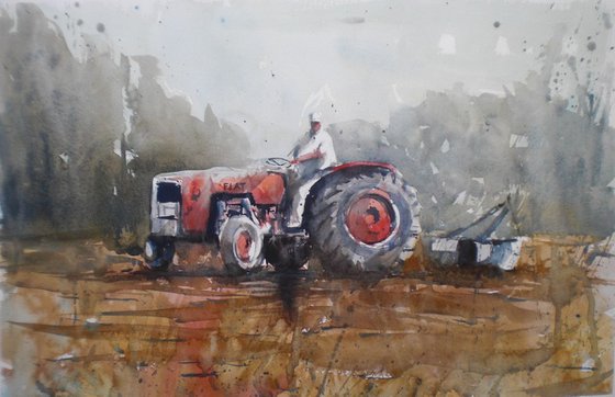 the tractor 6