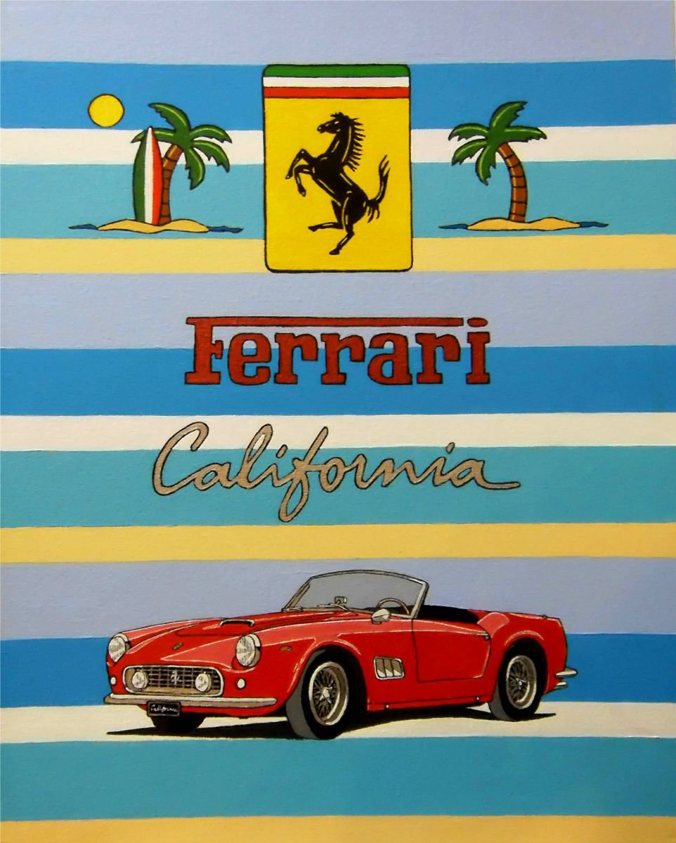 Ferrari 250GT California by Paul Cockram