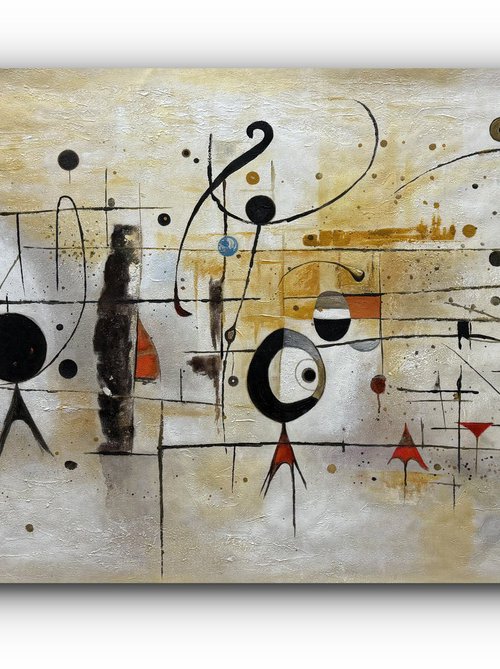 DREAMS OF MIRÓ by Angel Rivas