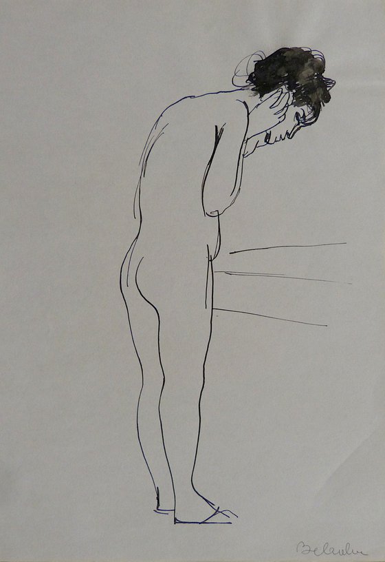 The Nude Drawing 8, 21x29 cm