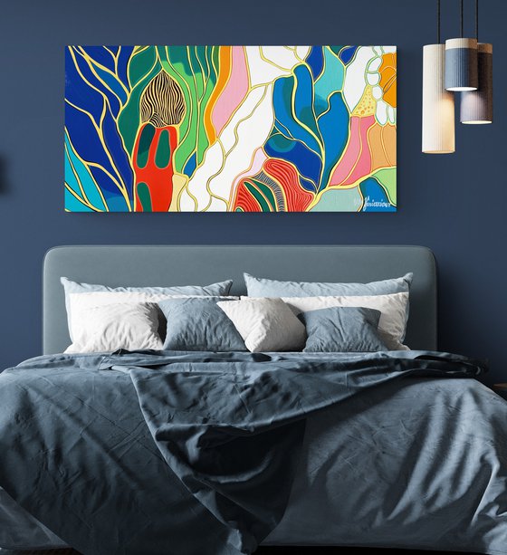 Jazz Style Flowers #5