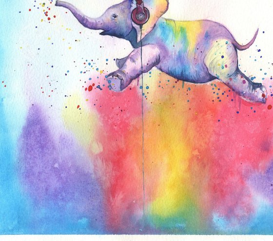 Elephant can jump