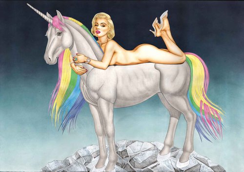 Marylin's unicorn by Sara Horwath