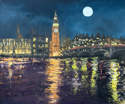 London Night Glow by Simona Nedeva