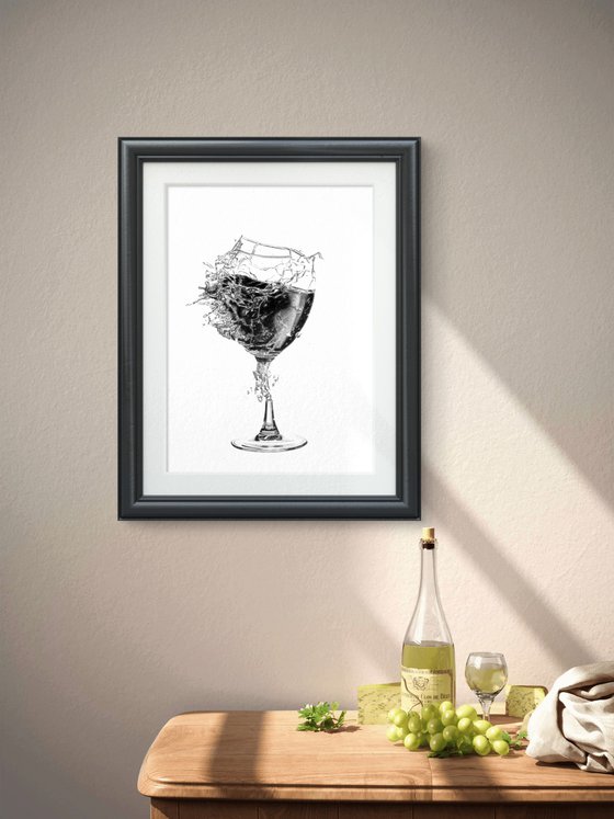 A wine explosion