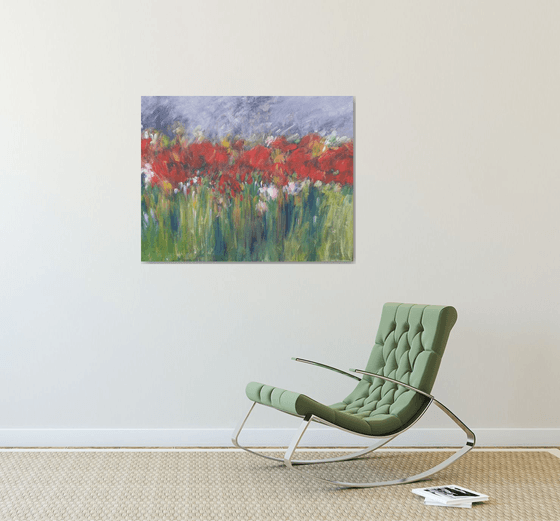 An English Country Garden 6 (Large Painting)