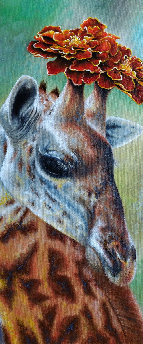 "Lady Giraffe" by Anna Shabalova