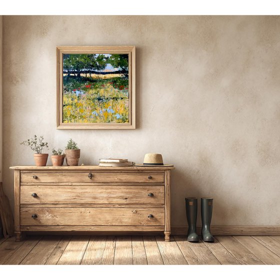 Summer Meadow in the Cotswolds
