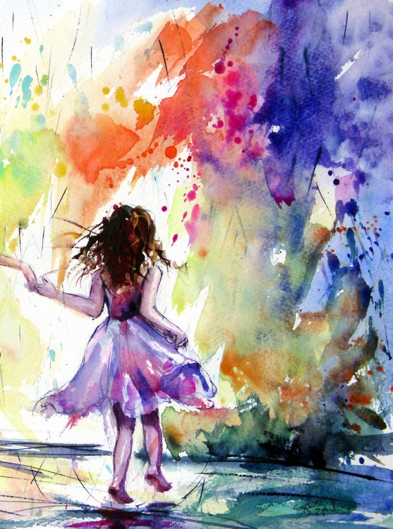 Dancing in the rain III