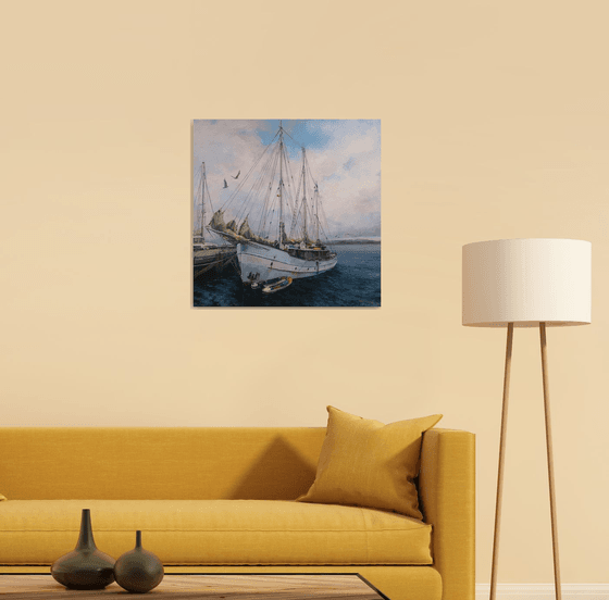 Where the sails rest