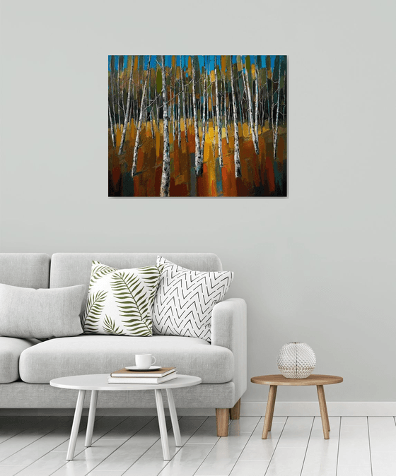 The Golden Birchwood