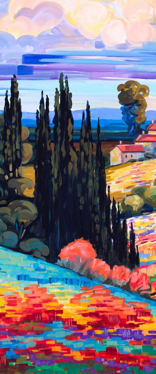 🌿Tuscany Sunset🌞 by Trayko Popov