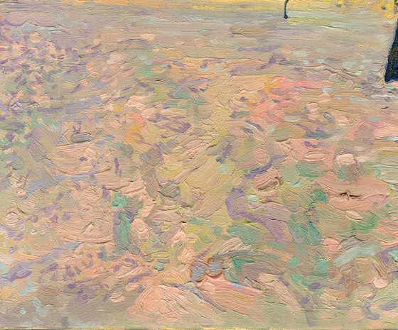 Winter Boulevard at night