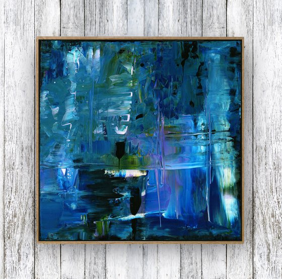 Dream Echoes - Abstract Painting by Kathy Morton Stanion