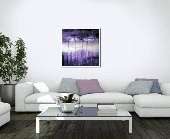 LAVENDER DREAMS (23.6x23.6 in. // 60x60 cm.)