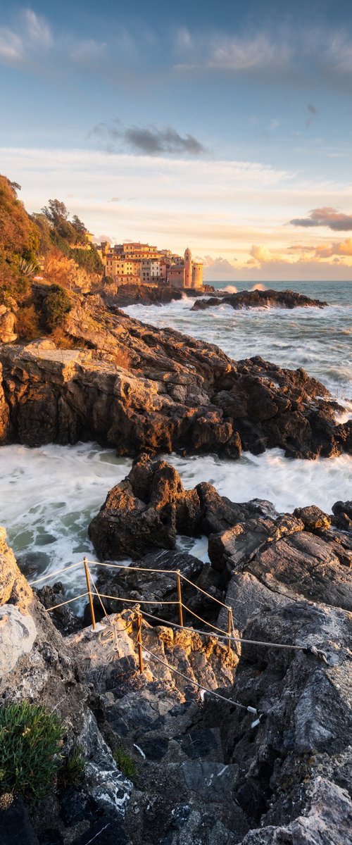 TELLARO SUNSET by Giovanni Laudicina