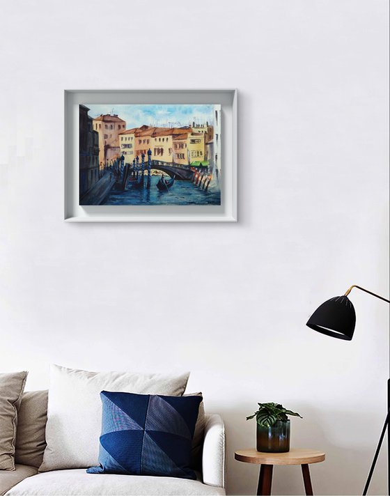 Venice. Original artwork