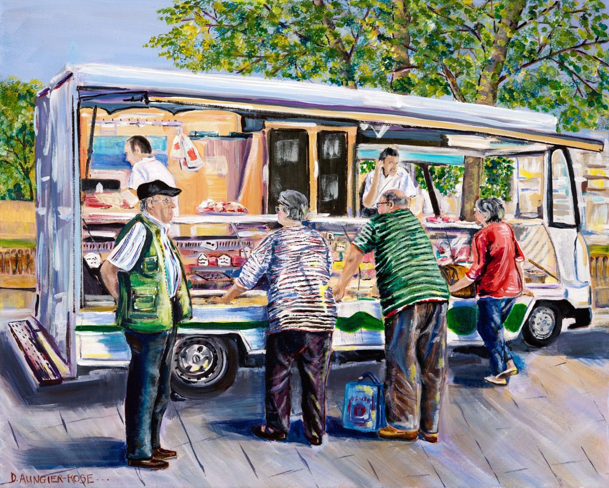 THE QUEUE by Diana Aungier-Rose