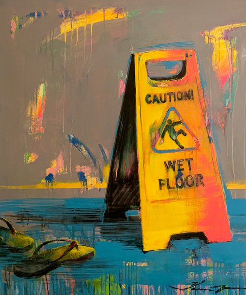 "Wet floor" by Yaroslav Yasenev