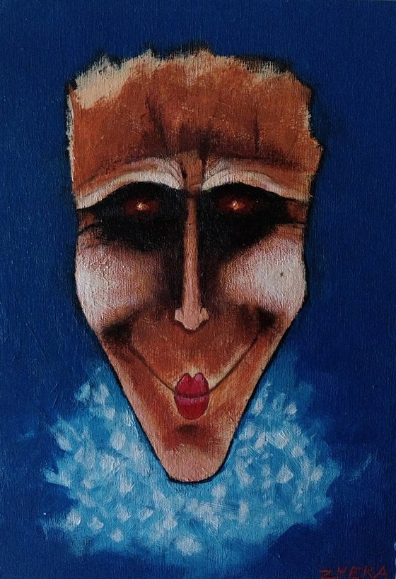All life is theater...original painting