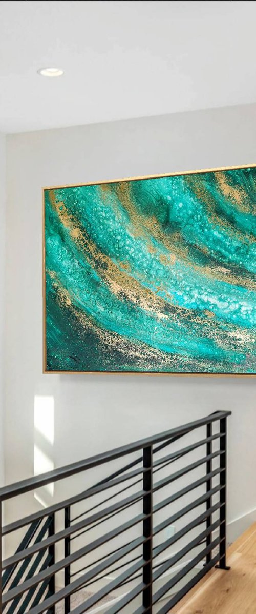 Emerald Depths by Eleni Denart