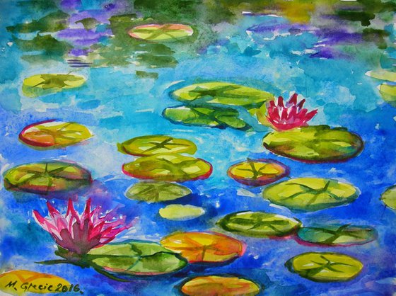 Water lilies III