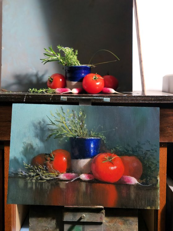 Tomatoes and Radishes