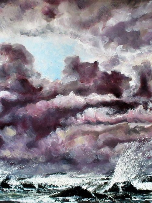 Rough Weather at Sea by Max Aitken