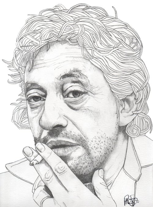 Serge Gainsbourg by Paul Nelson-Esch