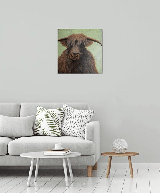 Highland Cow /  ORIGINAL PAINTING