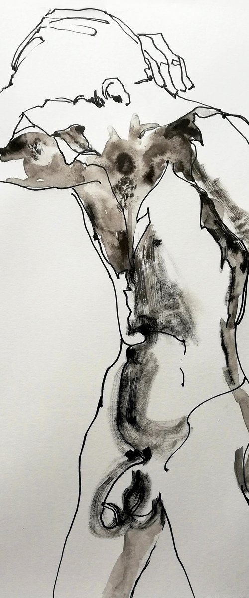 Male Nude by Jelena Djokic