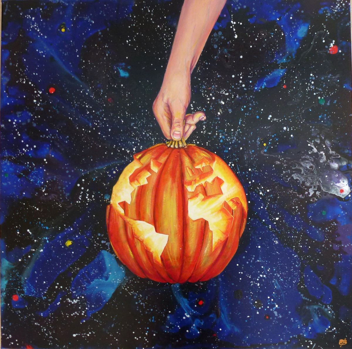My planet - Pumpkin (halloween) by Lena Smirnova
