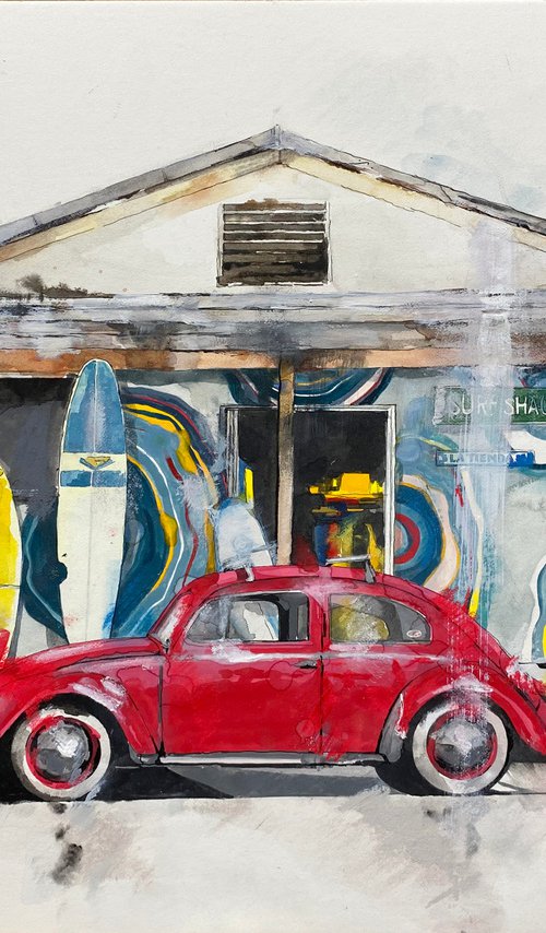 The Surf Shack by Helen Sinfield