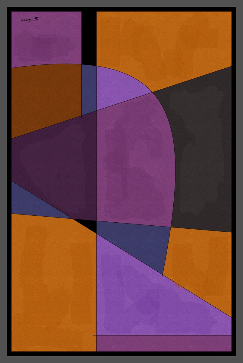 ABSTRACT GEOMETRY #1 by Joe McHarg