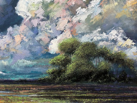 'Storm over the East Marshland II'