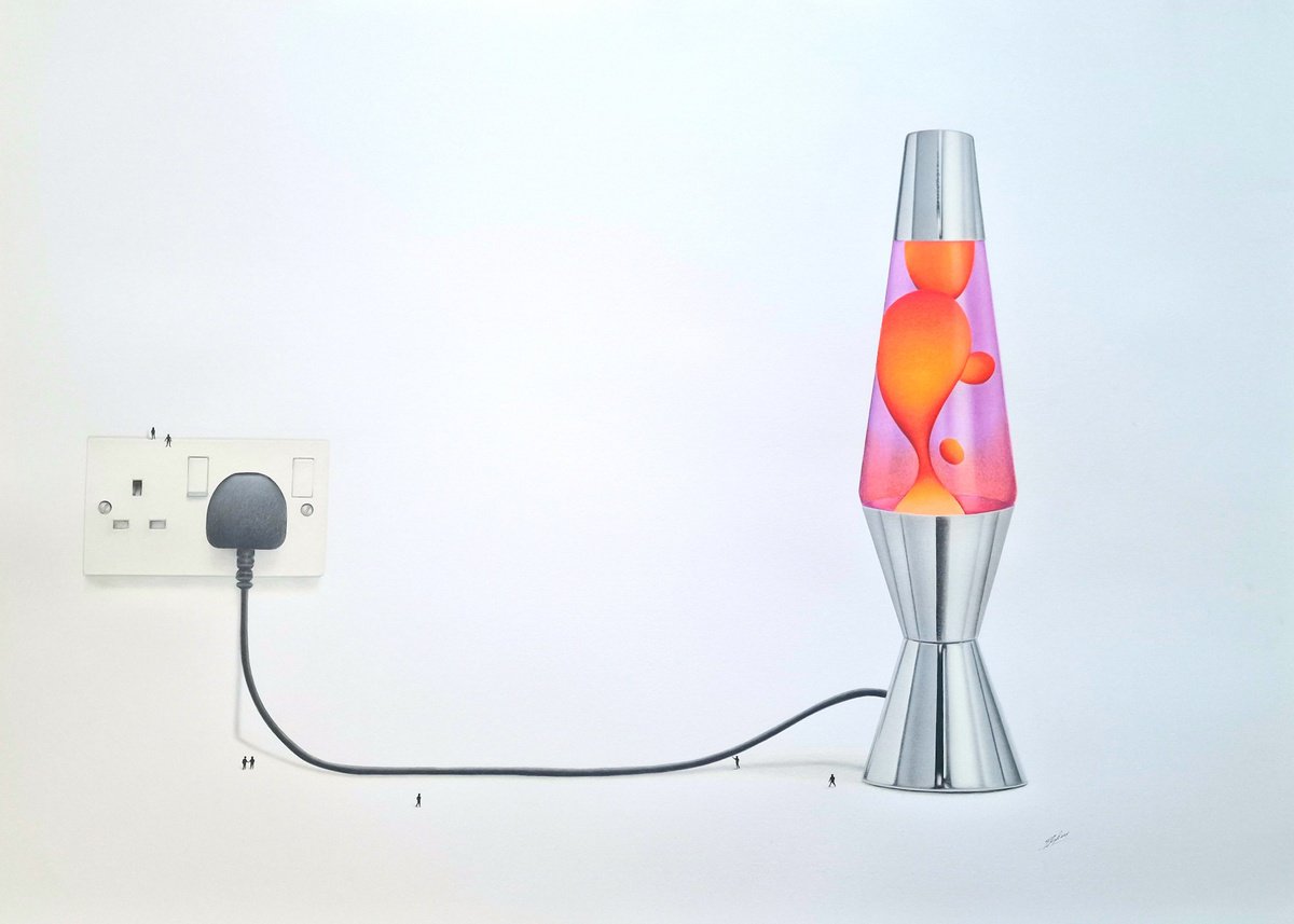 Plugged In: Lava Lamp by Daniel Shipton