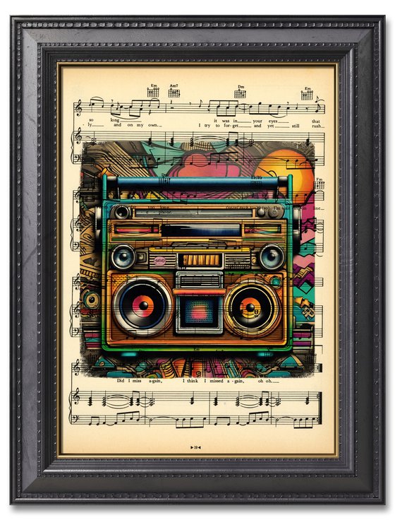 HiFi Retro Audio Street Boombox