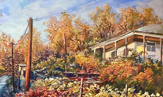 A Beautiful Evening in Malishka Village